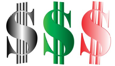 dolar işareti vektör