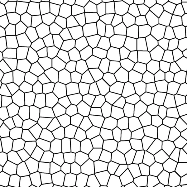 Texture Mosaïque Modèle Fond Abstrait Verre Cassé Motif Surface Fissurée — Image vectorielle