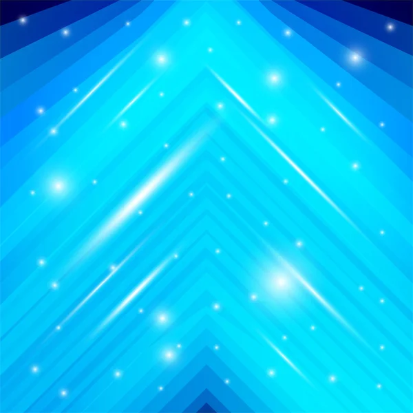Blauer Hintergrund mit Funkeln — Stockvektor