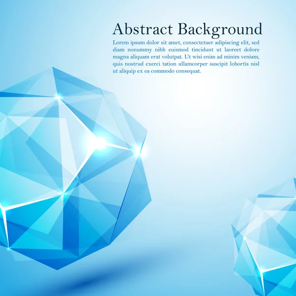 Cristal prism. — Stockvector