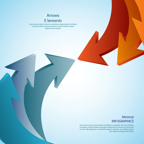 Abstrakt pilar. detaljerad kan användas för infographics grafik eller annonsera layout vektor illustration — Stock vektor