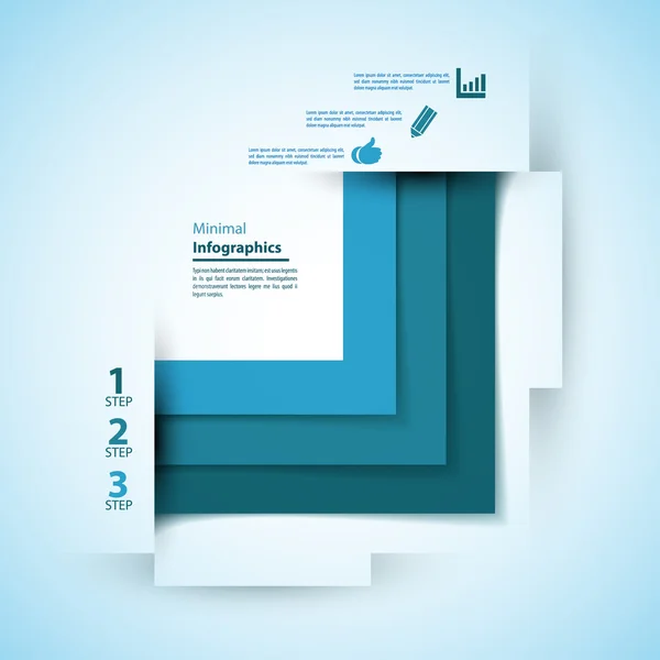 Modèle de conception moderne peut être utilisé pour info-graphiques. Illustration vectorielle pour votre présentation d'entreprise — Image vectorielle