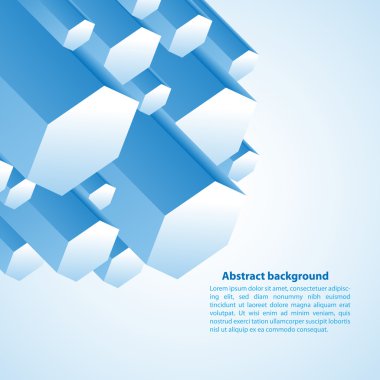 Cristal prizma. iş tanıtımı için vektör çizim