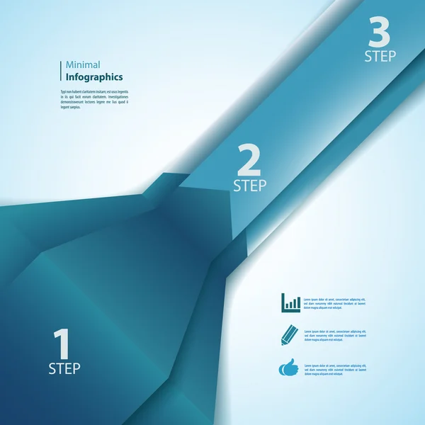 Moderne Design-Vorlagen können für Infografiken verwendet werden. Vektor-Illustration für Ihre Unternehmenspräsentation — Stockvektor