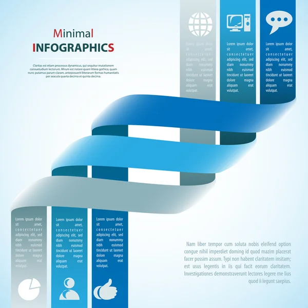 Moderna formgivningsmall — Stock vektor