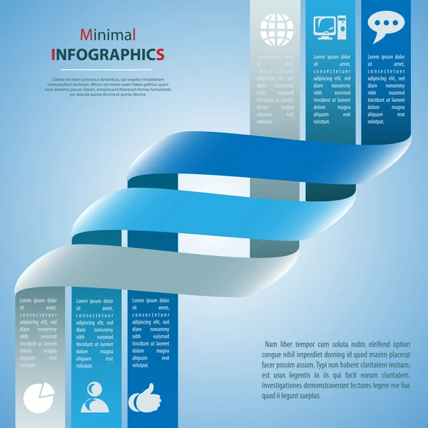 Modèle de design moderne — Image vectorielle