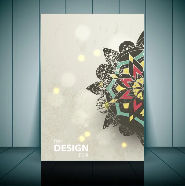 moda broşür, flyer, Dergi kapağı & poster şablonu vektör