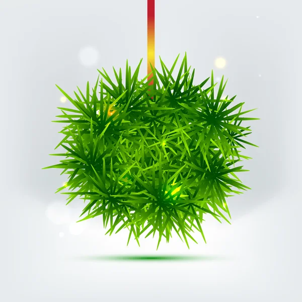 Boule d'arbre de Noël. Illustration vectorielle — Image vectorielle