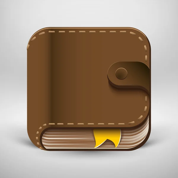 Benutzeroberfläche eBook-Taste Symbol. — Stockvektor