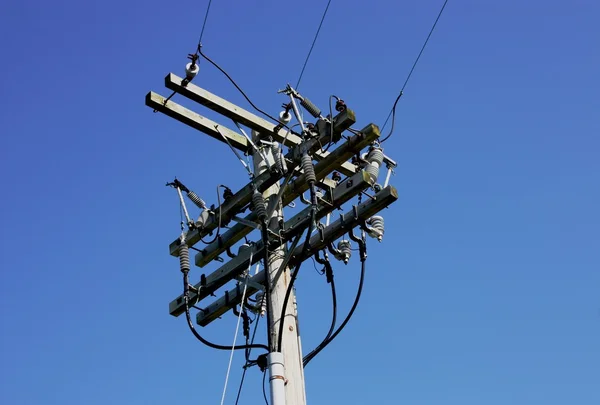 Linhas de energia elétrica — Fotografia de Stock