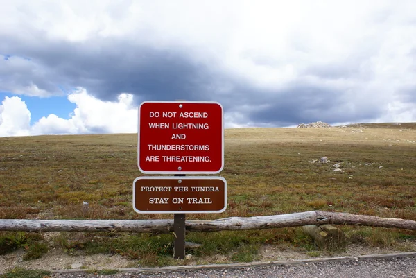 Danger Warning Sign — Stock Photo, Image