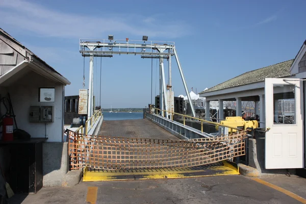 Veerboot dok in Nieuw-Engeland — Stockfoto