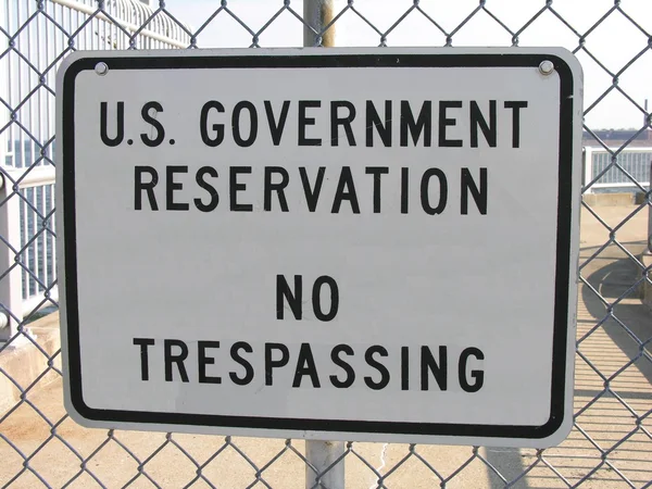 US Government Property — Stock Photo, Image