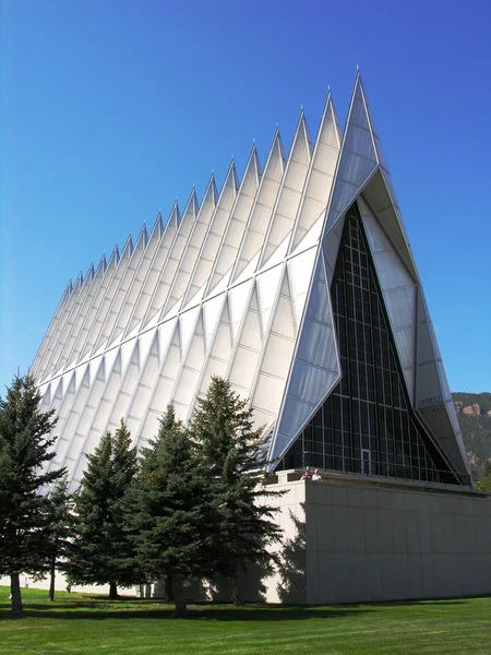 Militär bas kyrka — Stockfoto