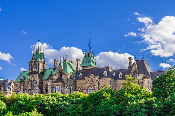 Budynek Parlamentu w Ottawie — Zdjęcie stockowe