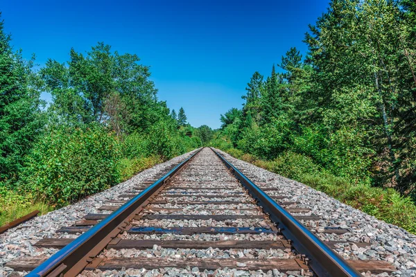 Eine wirklich lange Eisenbahn — Stockfoto
