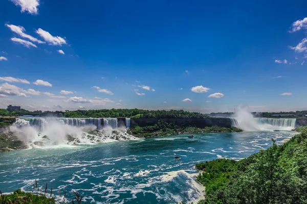 Niagara falls from the canadian side — Stock Photo, Image