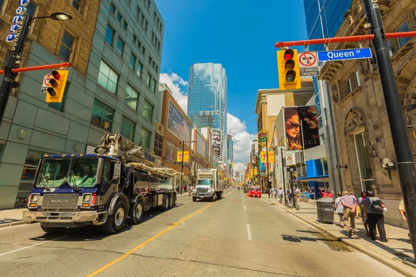 Toronto City in der Innenstadt — Stockfoto