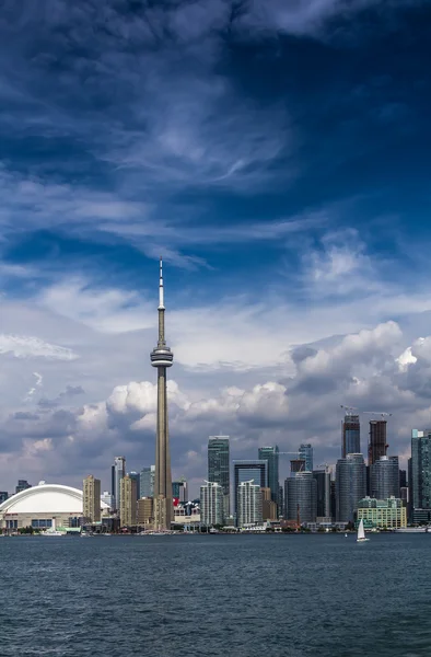 Вид на город Торонто — стоковое фото