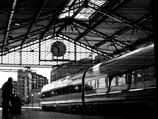 Estación ferroviaria . — Foto de Stock