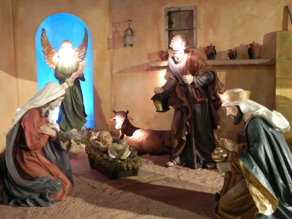 Nativity escene. — Stock Photo, Image