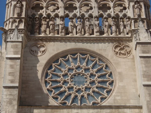 Rose window. — Stock Photo, Image