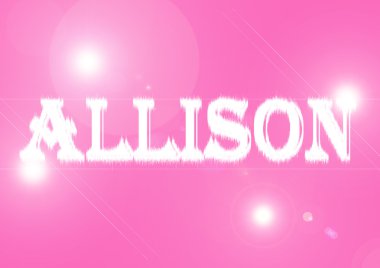 Adı: allison.