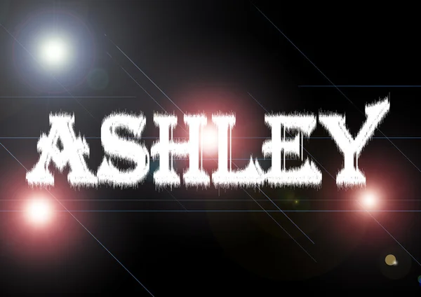 Name: Ashley. — Stock Photo, Image