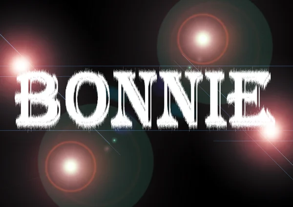 Nome: Bonnie . — Fotografia de Stock