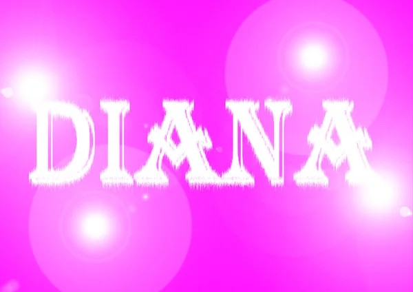 Nome: Diana . — Fotografia de Stock