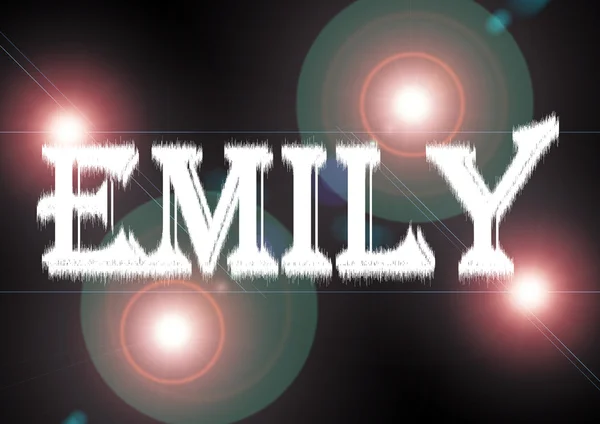 Nome: Emily . — Foto Stock