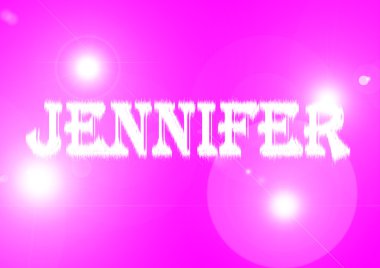 kadının adı: jennifer.