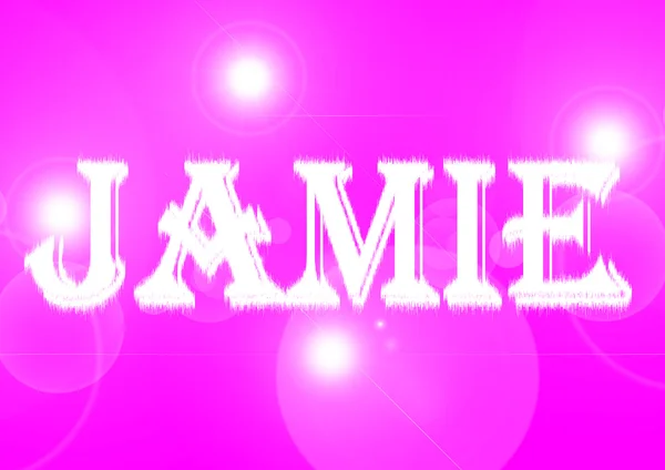 Nome da mulher: Jamie . — Fotografia de Stock