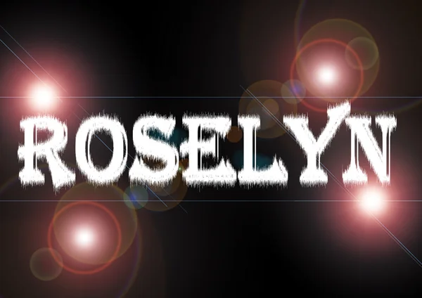 Nom : Roselyn . — Photo