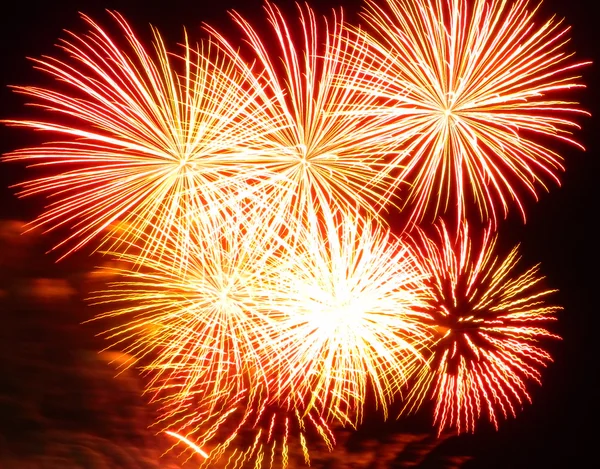 Fuegos artificiales. — Foto de Stock