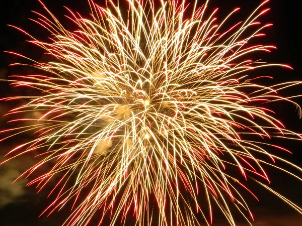 Fuegos artificiales. —  Fotos de Stock