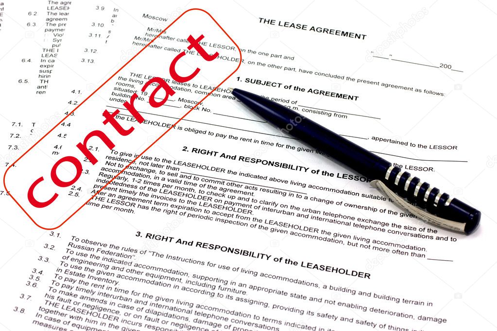 Lease contract