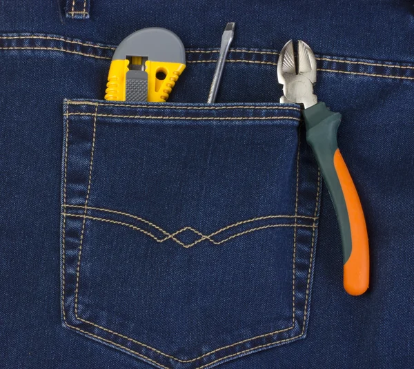 Instrumentos en su bolsillo — Foto de Stock