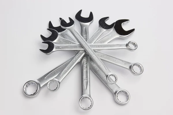 Spanner in the scatter — Stock Photo, Image