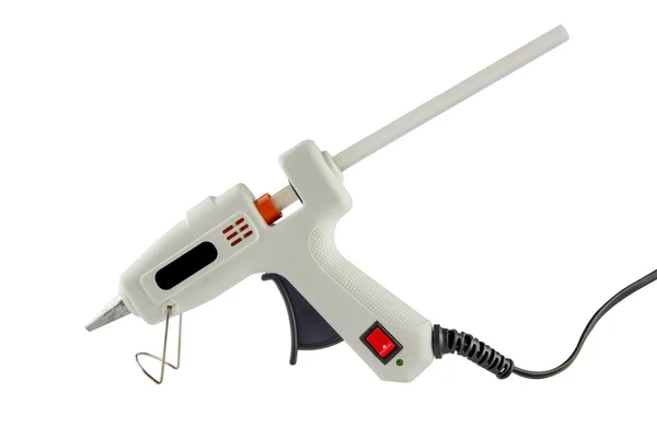 Hot adhesive gun with rod — Stock Photo, Image