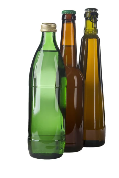 Различные бутылки — стоковое фото