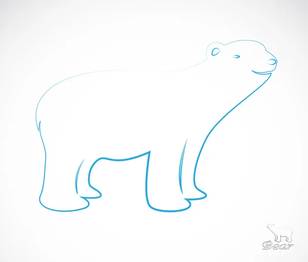 Imagen vectorial de un oso — Archivo Imágenes Vectoriales