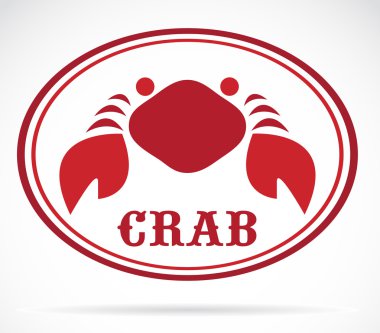 vektör görüntü bir yengeç