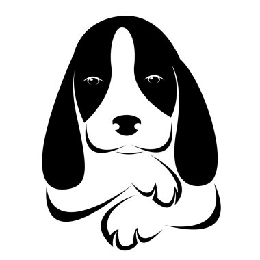 vektör görüntü bir köpek