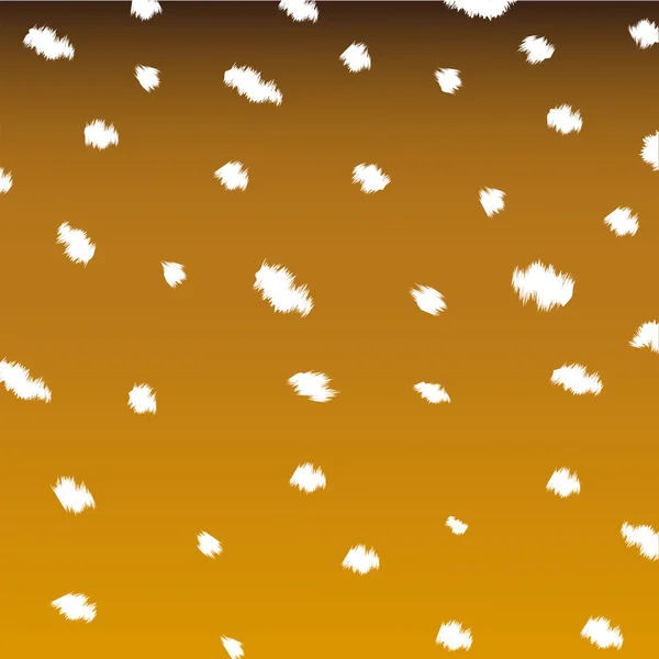 Fourrure tachetée blanche et brune vectorielle du cerf — Image vectorielle