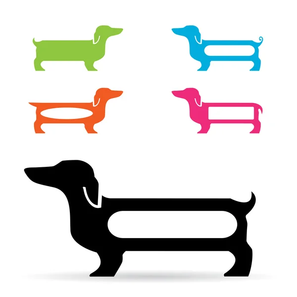 El diseño del perro — Vector de stock