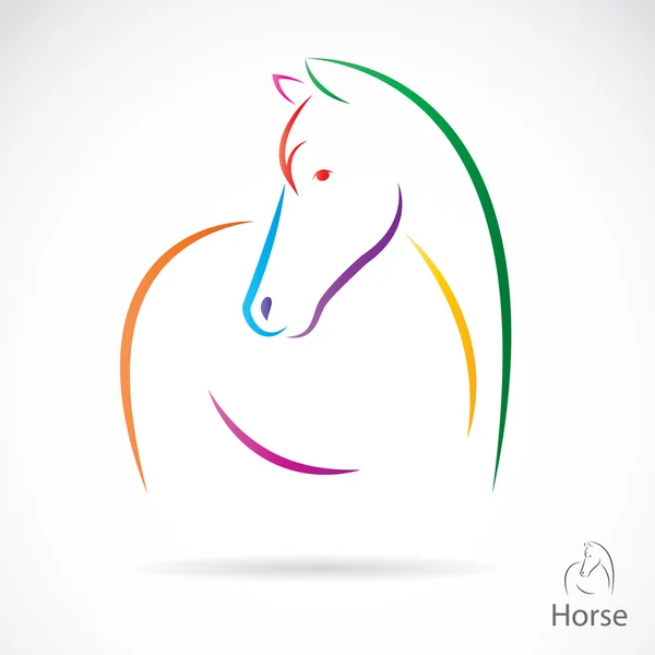 Image vectorielle d'un cheval — Image vectorielle