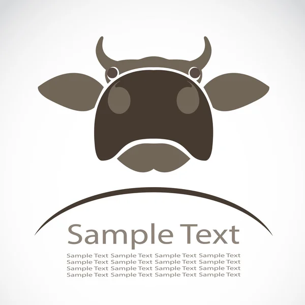 Vektorový obrázek krávy — Stockový vektor