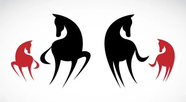 Imagen vectorial de un caballo — Vector de stock