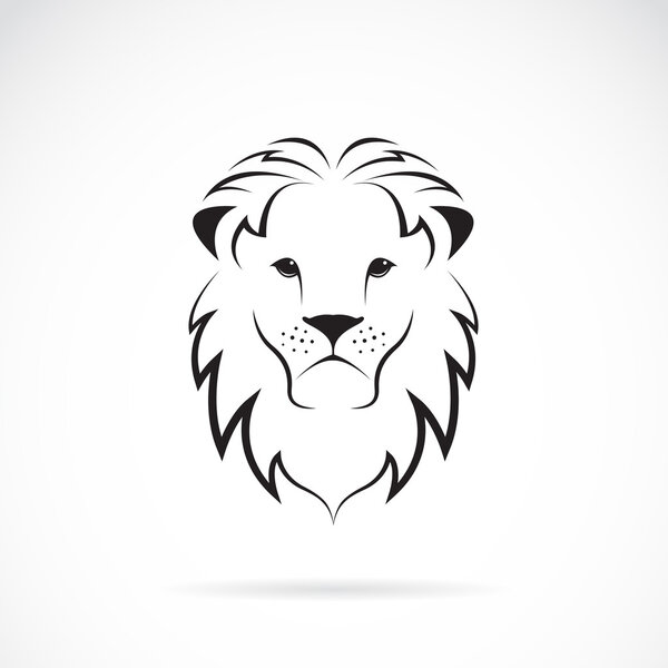 Векторное изображение головы льва
